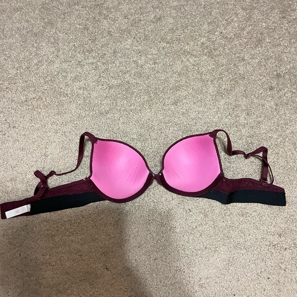 Victoria’s Secret PINK Maroon bra size 32B - Picture 5 of 7